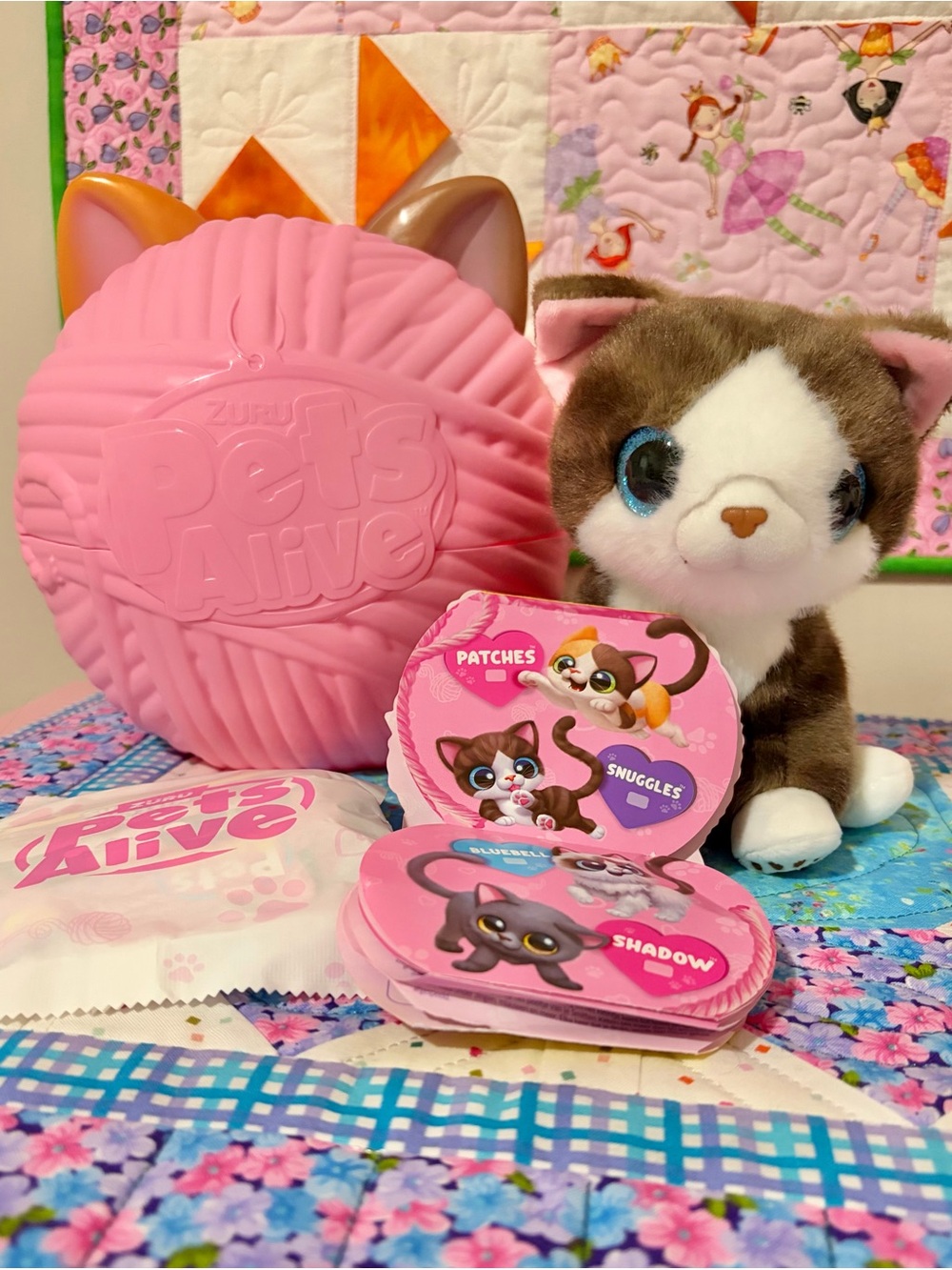 Pets Alive “Snuggles” ~ Smitten Kitten Cat Toy Series 2